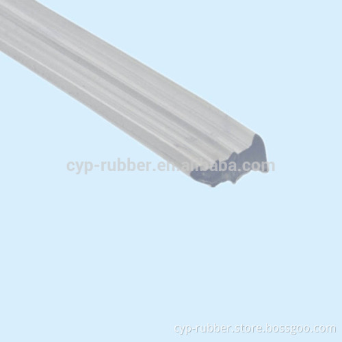 PVC wooden door glass strips rubber seals